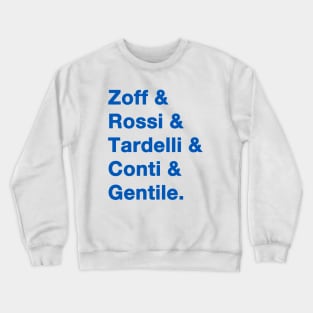 1982 Italy World Cup Blue Crewneck Sweatshirt